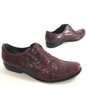 Pour La Victoire Laceless Oxfords Shoes sz 7.5